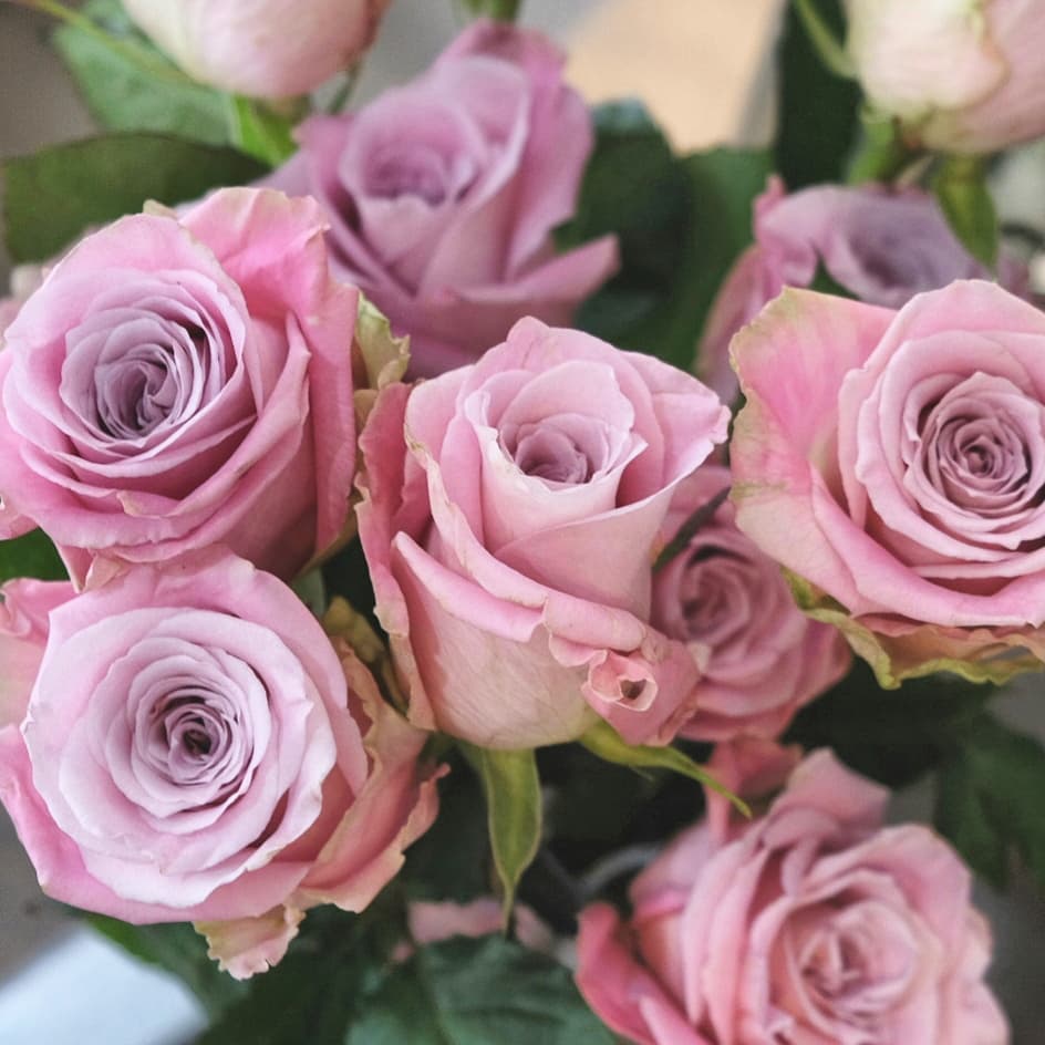 ช่อ พาสเทล คลาสสิก ดอกไม้หลัก กุหลาบ — ผลงานร้านดอกไม้ Sweetflower by Issaree — ภาพที่ 1 จาก 1
