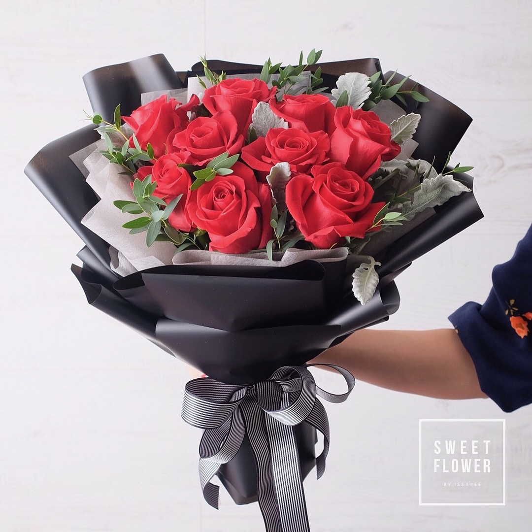 ช่อ ขาว-เขียว หวาน ดอกไม้หลัก เบบี้บรีธ/ยิปโซ — ผลงานร้านดอกไม้ Sweetflower by Issaree — ภาพที่ 2 จาก 10