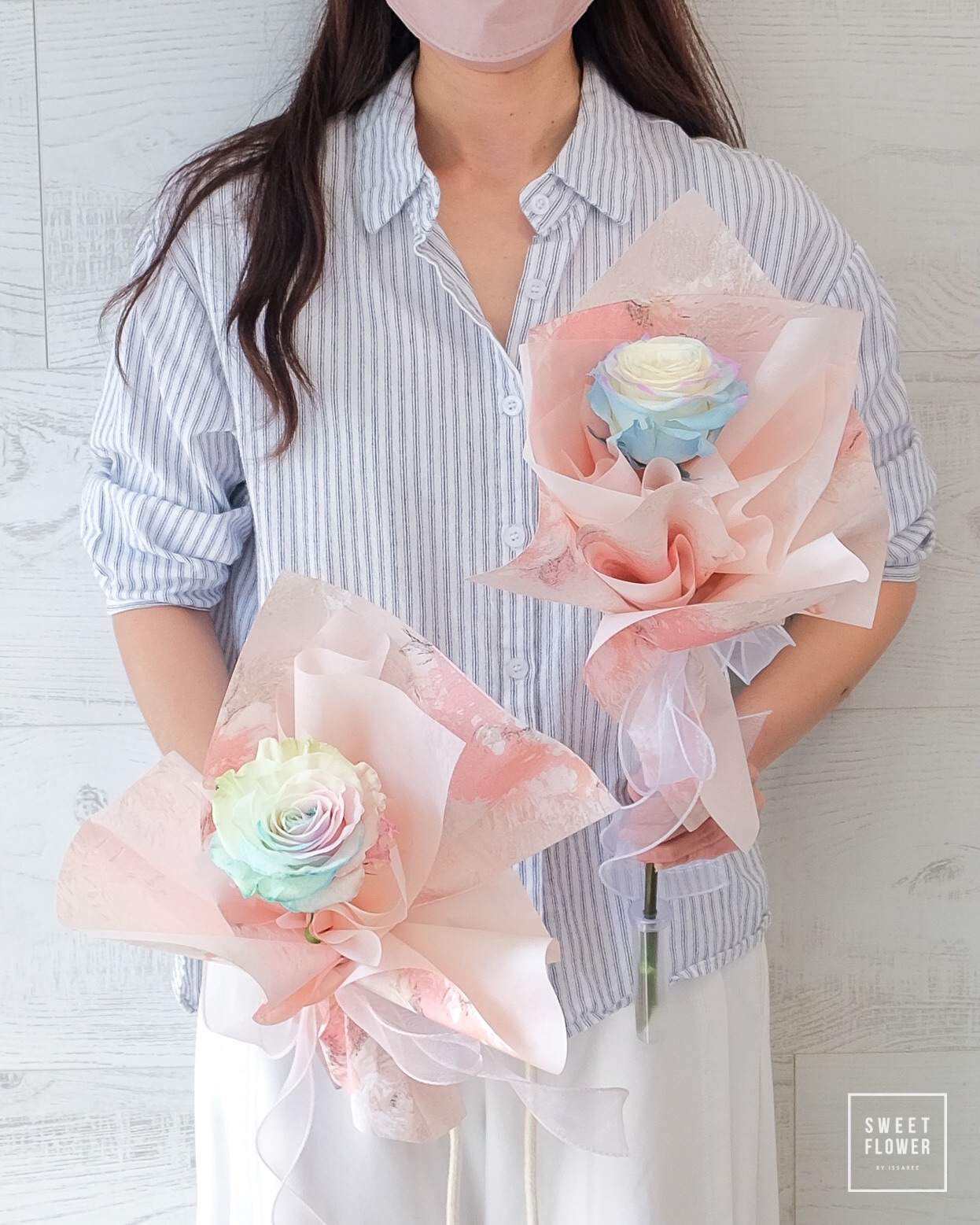ดอกเดียว หลากสี คลาสสิก ดอกไม้หลัก กุหลาบเอกวาดอร์ — ผลงานร้านดอกไม้ Sweetflower by Issaree — ภาพที่ 4 จาก 8
